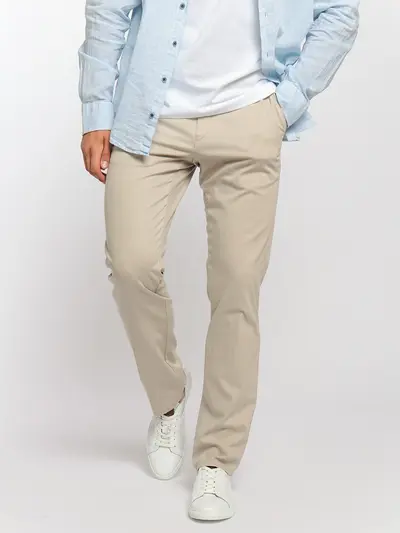 Светло-серые брюки